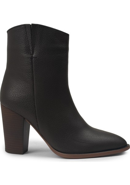Hakiki Deri Haki Kadın Bot - E4452ZHAKC03 fırsatları