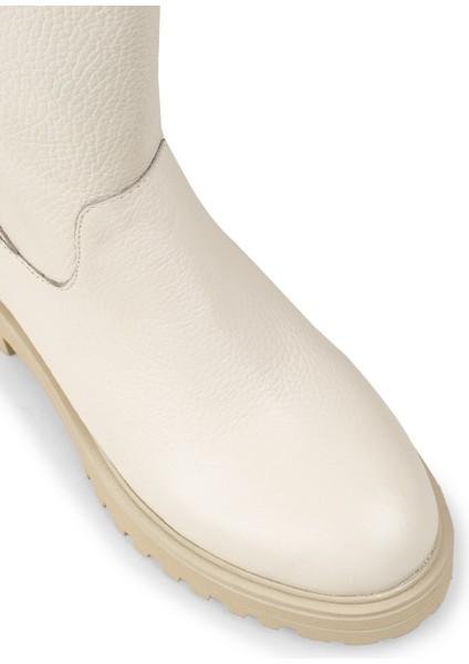 Deri Bej Kadın Çizme - 01807ZBEJE02 modelleri