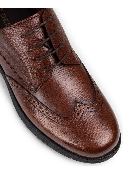 Deri Bakır Rengi Erkek Günlük Ayakkabı - 01969MBKRC01 indirimleri