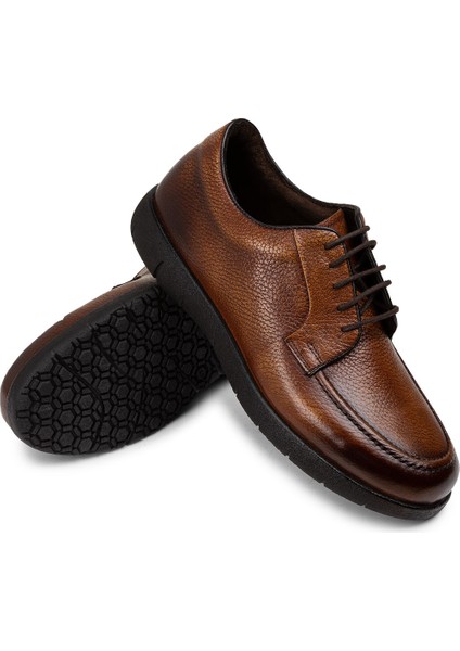 Deri Taba Rengi Erkek Günlük Ayakkabı - 01930MTBAC02 modelleri