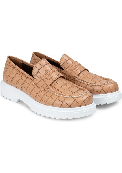 Pudra Rengi Kadın Loafer Ayakkabı - 01903ZPDRP01