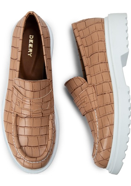 Pudra Rengi Kadın Loafer Ayakkabı - 01903ZPDRP01
