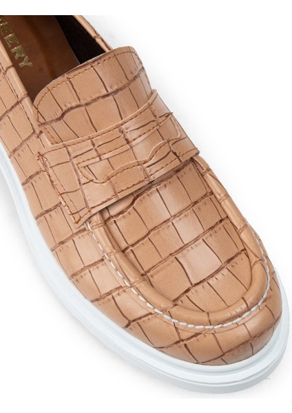 Pudra Rengi Kadın Loafer Ayakkabı - 01903ZPDRP01