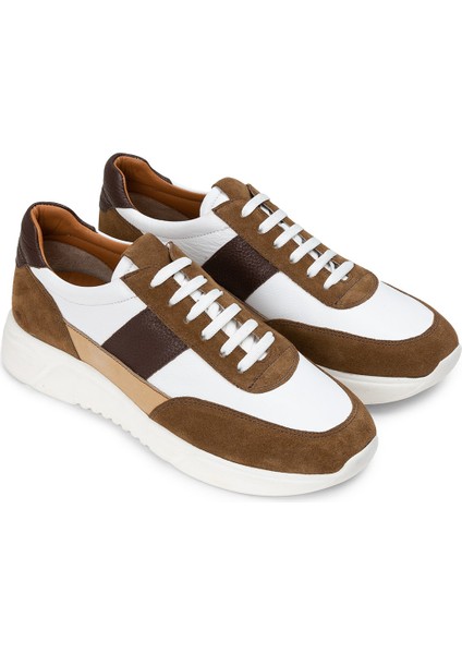 Süet Taba Rengi Erkek Sneaker Ayakkabı - 01963MTBAE01 fiyatları
