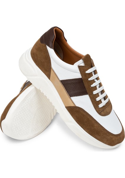 Süet Taba Rengi Erkek Sneaker Ayakkabı - 01963MTBAE01 modelleri