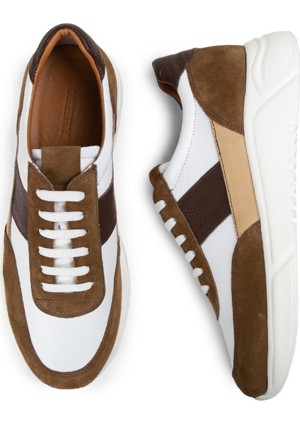 Süet Taba Rengi Erkek Sneaker Ayakkabı - 01963MTBAE01 fırsatları