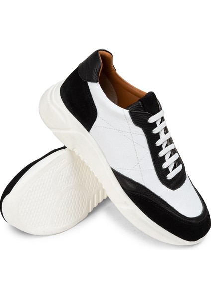 Süet Siyah Detaylı Erkek Sneaker Ayakkabı - 01962MSYHP01 modelleri
