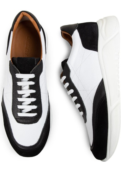 Süet Siyah Detaylı Erkek Sneaker Ayakkabı - 01962MSYHP01 fırsatları