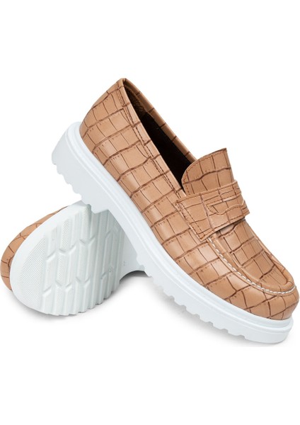 Pudra Rengi Kadın Loafer Ayakkabı - 01903ZPDRP01 modelleri