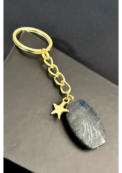 Lapis Lazuli Doğaltaş Anahtarlık