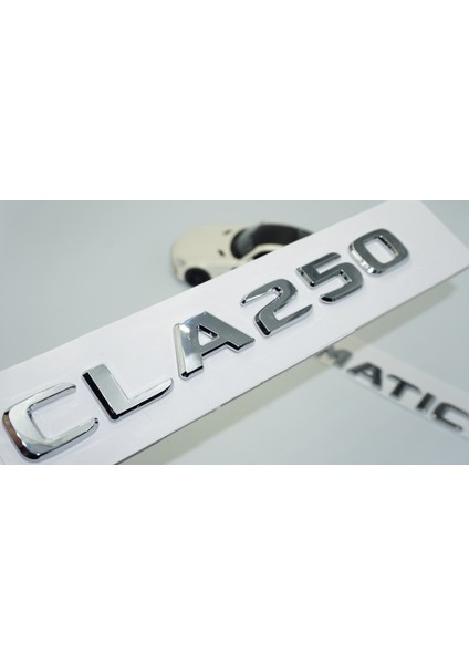 Benz Cla 250 4matic Bagaj Krom Abs 3m 3D Yazı Logo