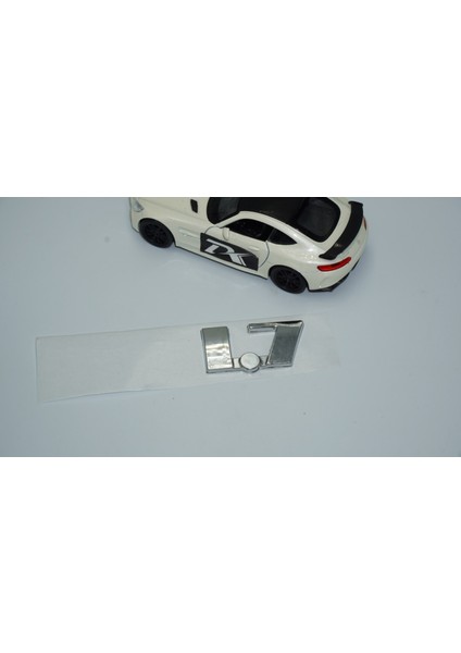 1.7 Bagaj Krom Abs 3m 3D Yazı Logo