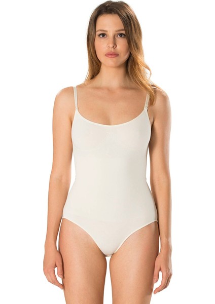 Ince Askılı Çift Katlı Duble Etkili Çıtçıtlı Inceeltici Body Bamboo Korse Formactive 1130