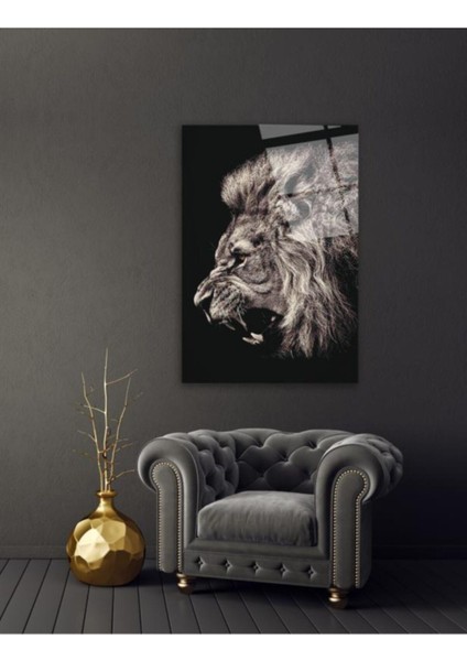 Aslan Cam Tablo