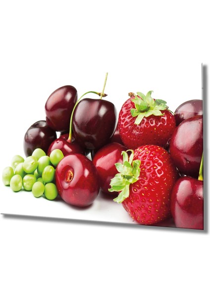 Meyveler Cam Tablo Fruits
