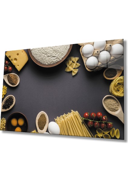 Besinler Mutfak Cam Tablo Foods Kitchen