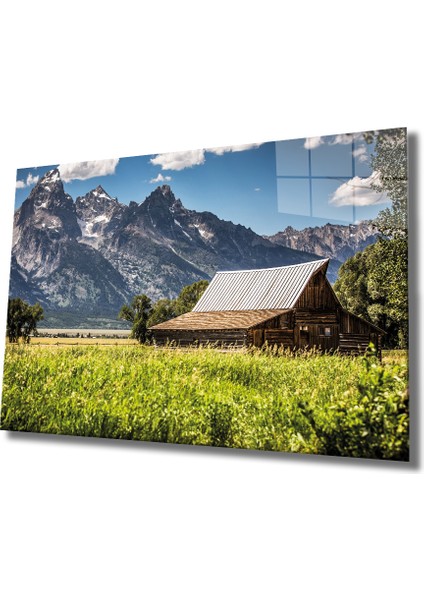 Ev Manzara Cam Tablo Home Nature