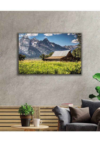 Ev Manzara Cam Tablo Home Nature