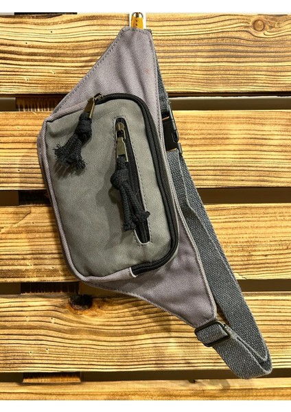 El Yapımı Otantik Bel Çantası unisex