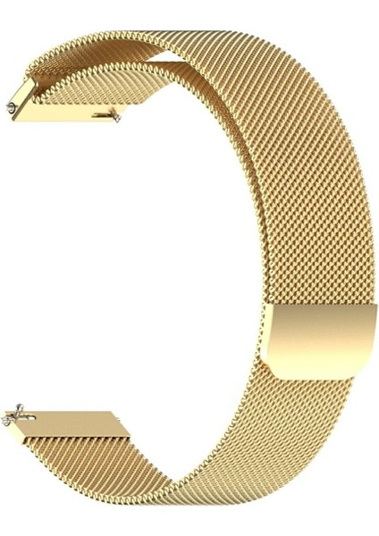 22 mm Universal Mıktatıslı Hasır Metal Kordon Gold fiyatları