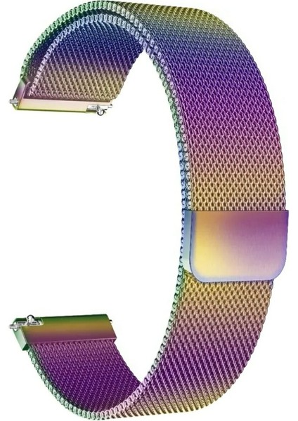 20 mm Universal Mıktatıslı Hasır Metal Kordon Gökkuşağı fiyatları