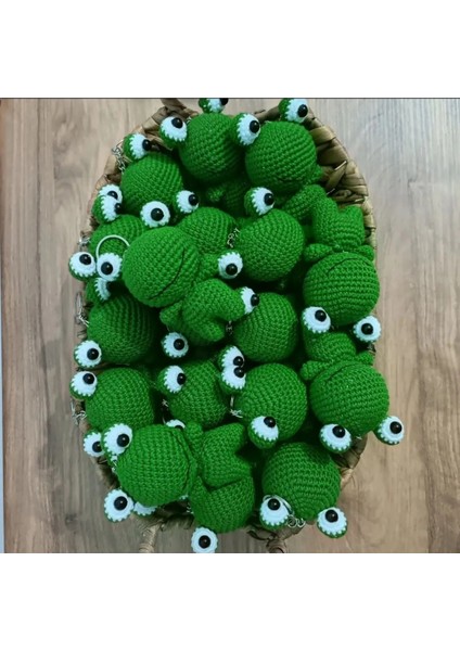Amigurumi Kurbağa Anahtarlık fiyatları