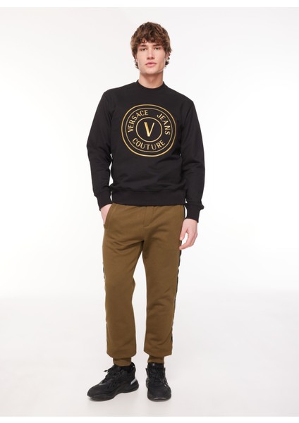 Lastikli Bel Slim Fit Haki Erkek Eşofman Altı 75GAAF11CF03F107 modelleri