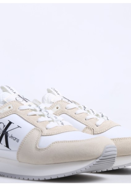 Krem Kadın Sneaker YW0YW0084003A