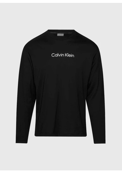 Calvin Klein Bisiklet Yaka Siyah Erkek T-Shirt K10K112396BEH