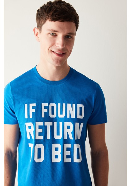Erkek Return To Bed Yazılı Çok Renkli Pijama Takımı fırsatları