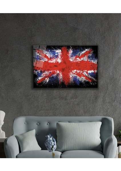 Birleşik Krallık Bayrağı Cam Tablo ,united Kingdom Flag fiyatları