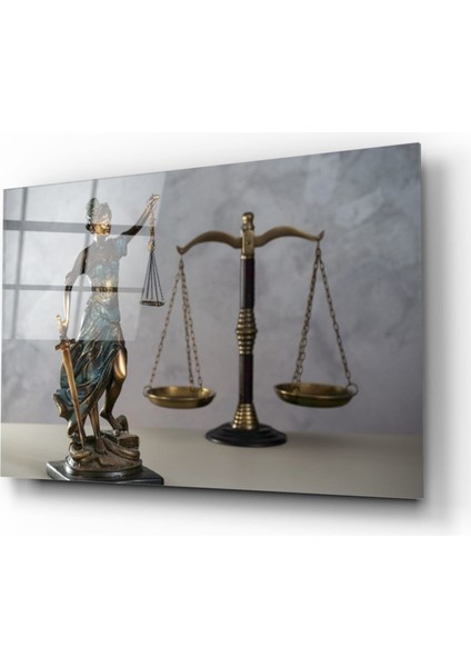 Themis Heykeli Cam Tablo fiyatları