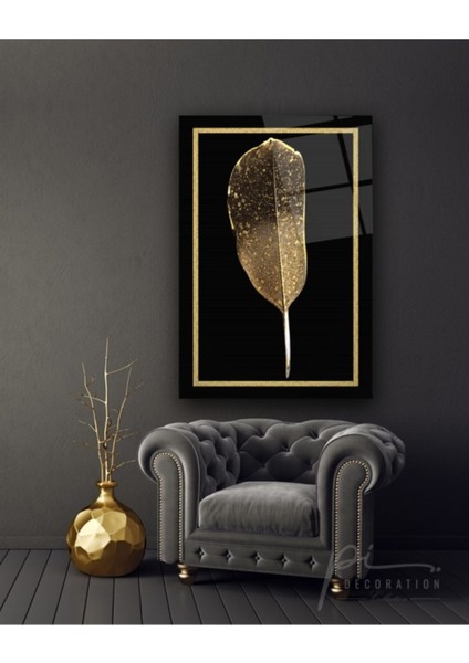 Gold Tüy Cam Tablo
