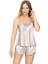 Aria's Closet Pudra Saten Babydoll Şort Takımı 1