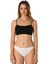 Ince Ip Askılı Crop Top Crop Siyah 1