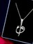 Alâ Silver Jewellery Elif Vav Unisex Tasarım 925 Ayar Gümüş Kolye 2