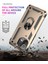 Xiaomi Mi 11 Lite Kılıf Sofya Yüzüklü Silikon Kapak - Gold 300099 4