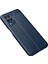 Oppo A54 4g Kılıf Focus Derili Silikon - Lacivert 300099 2