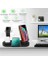 5 In 1 Kablosuz Şarj Standı Pad iPhone Hızlı Şarj Dock Istasyonu 4