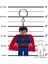 Super Heroes 4002036 Superman LED Key Chain 2