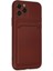 Iphone 11 Pro Kılıf Kelvin Kartvizitli Silikon - Bordo 2