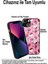 Apple iPhone 6s ile Uyumlu Silikon Arkası Cam Kapak Hello Kitty Tasarımlı Cam Kılıf 3