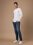 Uzun Kollu Tişört Basic Bisiklet Yaka Erkek T-Shirt | Oval Kesim Regular Fit Lıkrali TBL5001 3