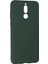 Huawei Mate 10 Lite Kılıf Nano Içi Kadife Silikon - Koyu Yeşil 300099 3