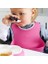 Petinka® Çocuk Bebek Mama Önlüğü Dökülme Engelleyici Bükülebilir Pembe 2