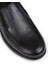 Deri Antrasit Erkek Loafer Ayakkabı - 01946MANTC01 5