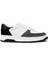 Deri Gri Erkek Sneaker Ayakkabı - 01965MGRIE01 1