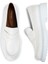 Beyaz Kadın Loafer Ayakkabı - 01903ZBYZP02 3