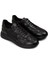 Deri Siyah Erkek Sneaker Ayakkabı - 01963MSYHE03 2
