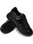 Deri Siyah Erkek Sneaker Ayakkabı - 01963MSYHE09 3